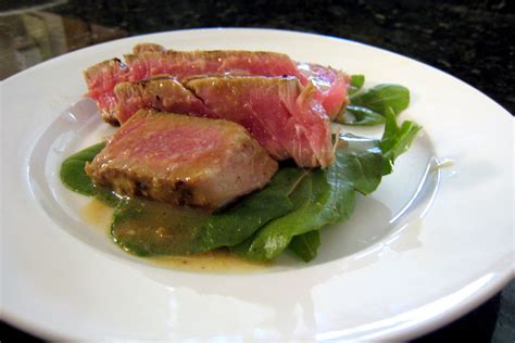 Grilled Tuna Recipe With Honey Mustard Marinade