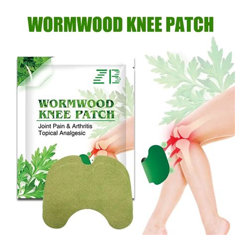 Pcs Wormwood Extract Knee Patch Quickly Relieve Knee Pain Rheumatic