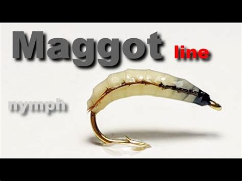 Crafting Effective Nymph Maggot Line For Trout And Grayling Fly Tying