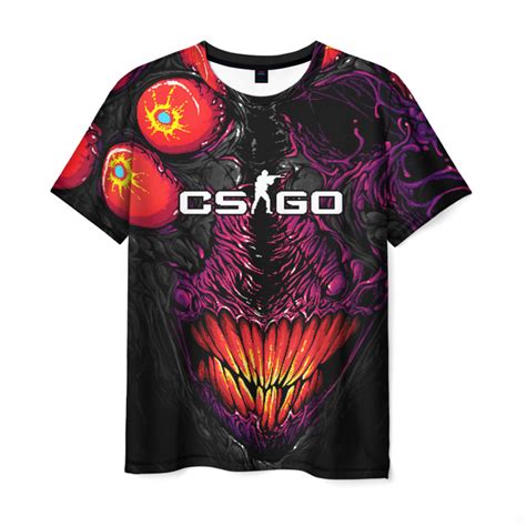 Men S T Shirt Psychedelic Design Counter Strike Idolstore