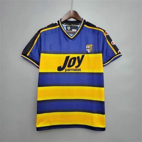 Parma Calcio Retro Soccer Jersey Baggio Crespo Cannavaro