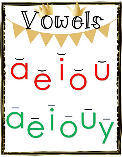 vowels reading rev