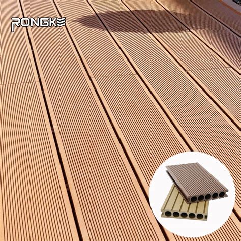 2023 New Design Classic Round Hole Outdoor Waterproof WPC Floor Board