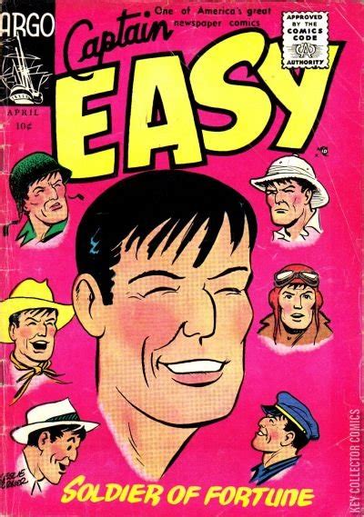 Captain Easy 1 Published April 1956 Key Collector Comics