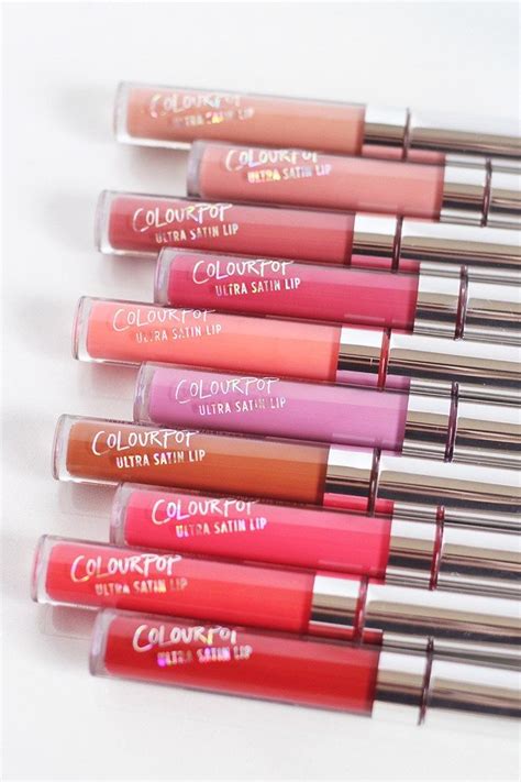 COLOURPOP ULTRA SATIN LIP PHOTOS REVIEW SWATCHES JustineCelina