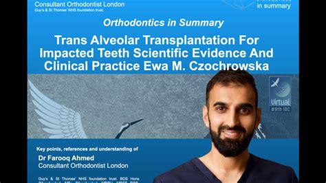 Autotransplantation - Orthodontics in Summary