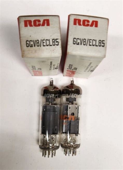 Rca Gv Ecl Quantity Vacuum Tube Nos Tests Good Ebay