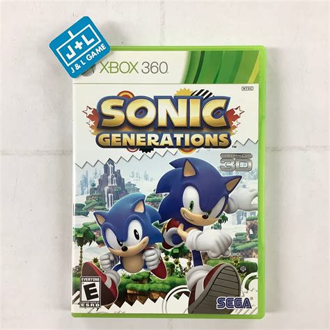 Sonic Generations - Xbox 360 [Pre-Owned] – J&L Video Games New York City