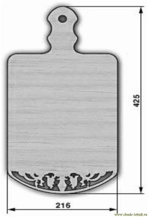 Шаблон для доски разделочной доски - 81 фото