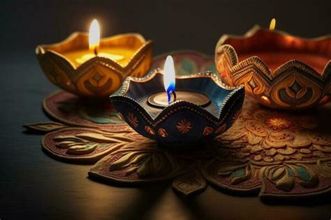 Deepavali Lamp Stock Photos, Images and Backgrounds for Free Download