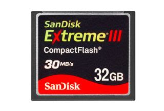 Sandisk Gigabyte Extreme Iii Compactflash Card Announced Techgadgets