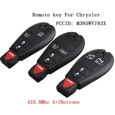 Buttons Remote Key Fob For Jeep Grand Cherokee Keyless Remote