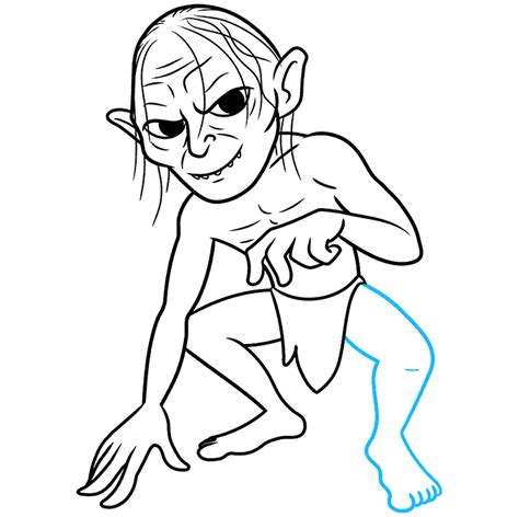 How To Draw Gollum Really Easy Drawing Tutorial In 2021 Drawing | Images and Photos finder