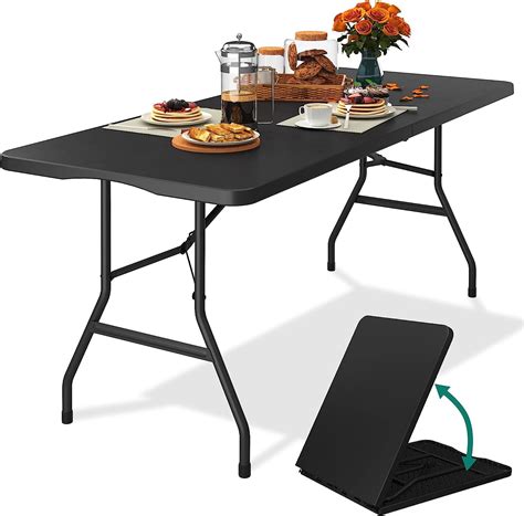 Free Shipping Dextrus 6ft Heavy Duty Outdoor Folding Table With