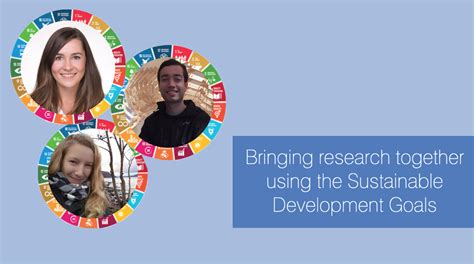 bringing research    sustainable development goals