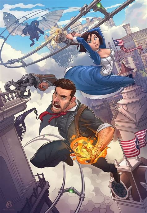 Bioshock Infinite By Patrickbrown On Deviantart Bioshock Art