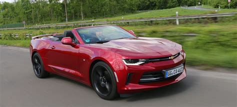 Fahrbericht Chevrolet Camaro L Turbo Cabriolet Wie F Hrt Sich Der