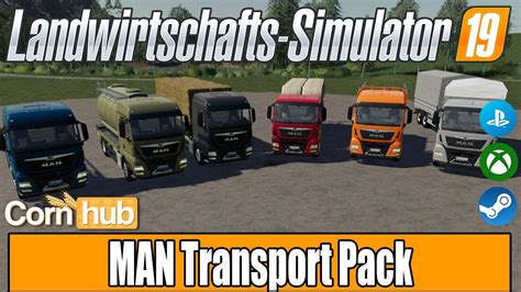 LS19 Modvorstellung MAN Transport Pack LS19 Mods YouTube