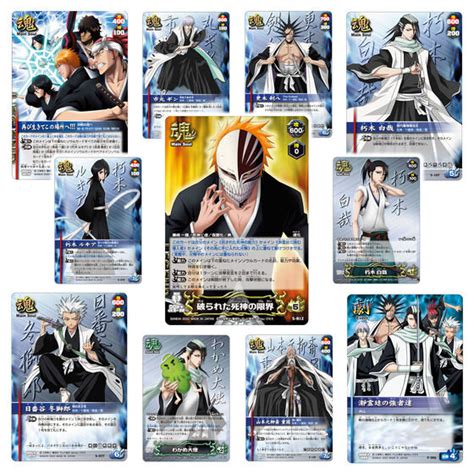 Bleach Soul Card Battle セレクションbox、バンダイカードショップで、2022年10月19日11時から受注開始 早耳