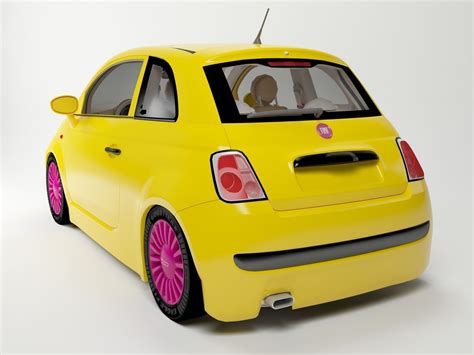 Fiat 500 Sport - DownloadFree3D.com