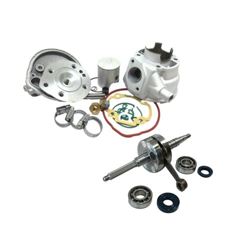 Maxi Kit Cilindro TOP TPR 70 Ø47 6 e Albero Motore TPR spalle piene