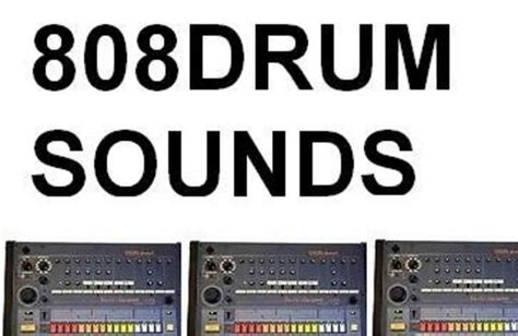 Roland 808 DRUM Sounds Kit Samples tr-808 Vintage Drum Machine Logic ...