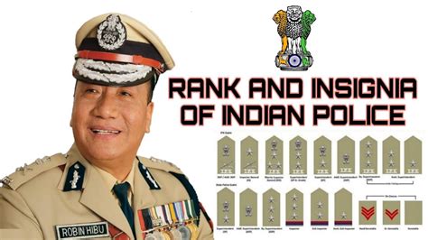 Rank And Insignia Of Indian Police 🇮🇳 L Upsc Ips L State Police L Delhi