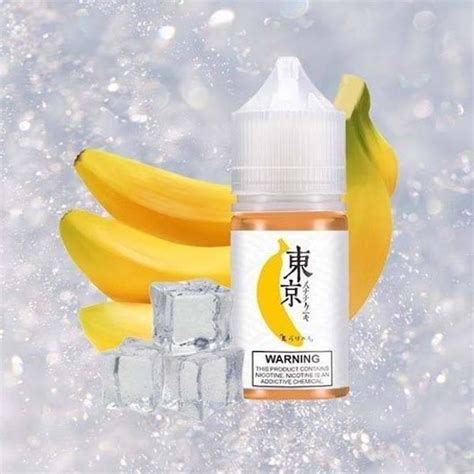 Tokyo Iced Banana Cake Salt Nic Eliquid