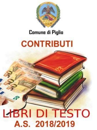 Bando Contributi Libri Di Testo Comune Di Piglio