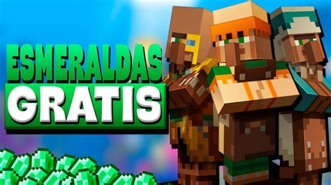 Formas Geniales Para Conseguir Esmeraldas Minecraft Youtube