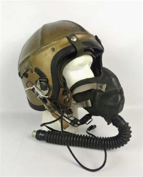 Korean War Us Navy H 4 Aviation Helmet Gentex