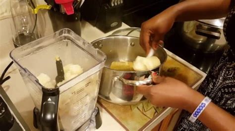 Cassava Fufu Recipe With Blender Video Tutorial Fabwoman