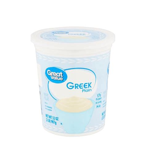 Great Value Greek Plain Nonfat Yogurt 32 Oz Srm Supply Enterprise