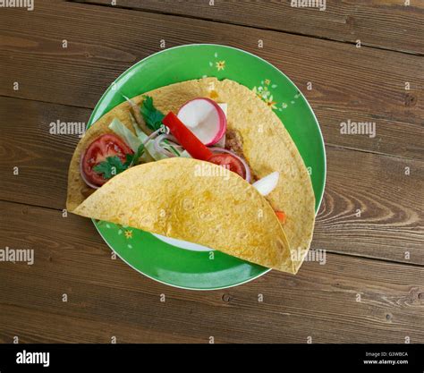 Korean-Mexican fusion - fusion cuisine originally from Los Angeles Stock Photo - Alamy