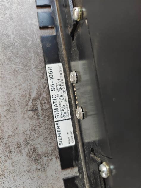 Siemens Simatic S R Es Ra Sv Ps Komputer Eprom L Bork