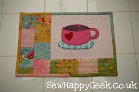 22 Adorable Free Mug Rug Patterns Jacquelynne Steves