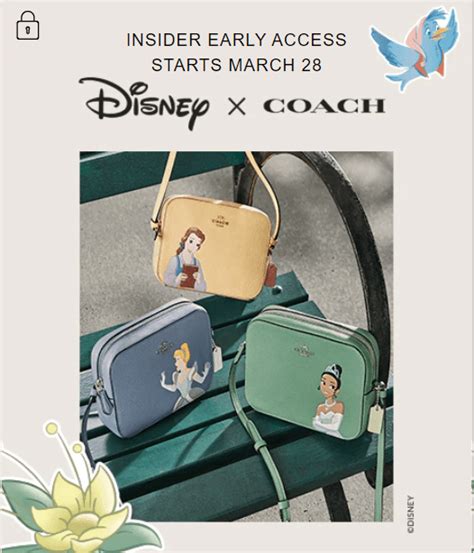 Sneak Peek Of Disney X Coach Princess Collection Coming March 28th