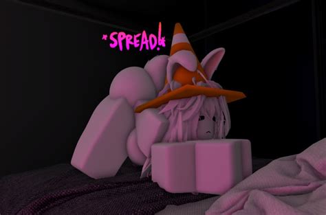 Rule 34 Bedroom Bunny Ears Cone Jack O Pose Naked Roblox Roblox Avatar Robloxian Stretching