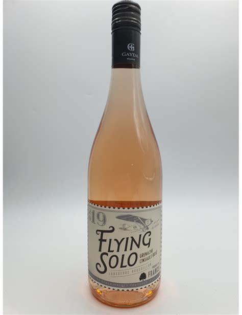 Igp D Oc Rose Flying Solo Domaine Gayda