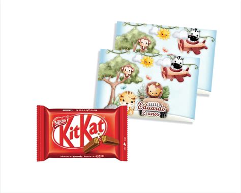 R Tulo Kit Kat Safari Loja Kakodesign Elo Produtos Especiais