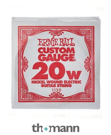 Ernie Ball Single String Wound Set Thomann United Kingdom