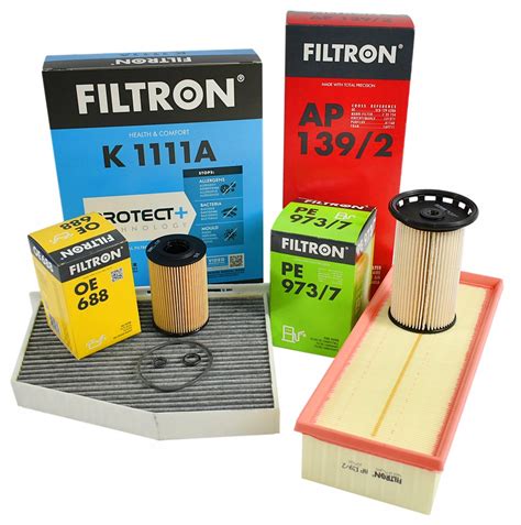 FILTRON ZESTAW FILTRÓW VW PASSAT B7 2.0TDI 170KM OE688 AP139/2 K1111A ...