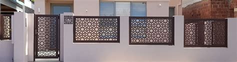 Decorative Laser Cutting Feature Fencing