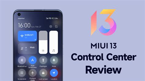 Miui 13 Control Center Review And Comparison Xiaomiuinet