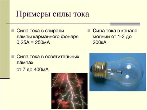 Сила тока. Единицы силы тока. Амперметр - презентация онлайн