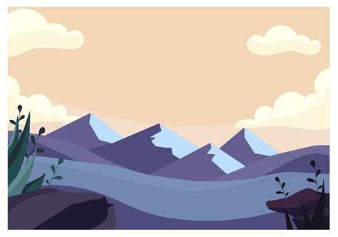 Vector Landscape Illustration 563112 Vector Art at Vecteezy