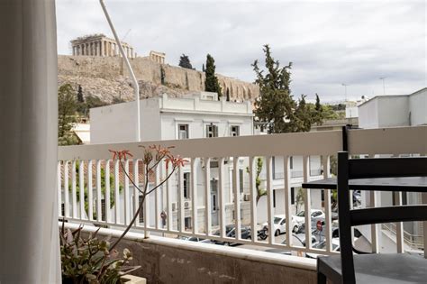 Deco Marble Apt With Acropolis View