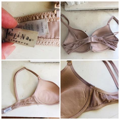 Felina Nude Push Up Bra Size 32C Fairly Worn In But Depop