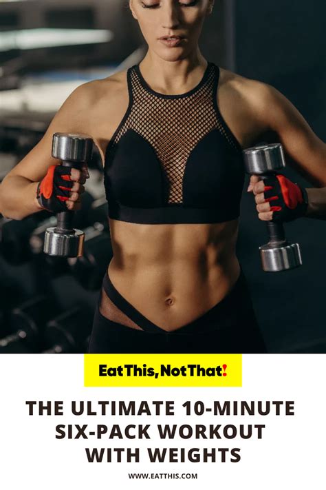 The Ultimate 10 Minute Six Pack Workout With Weights Artofit