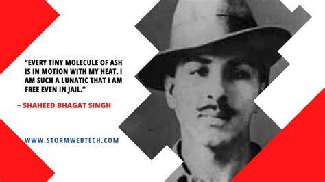 30 + Famous Shaheed Bhagat Singh Quotes In English